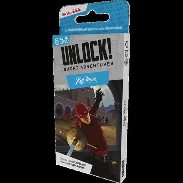 Lås upp! - Korta Äventyr : Röda Masken - Escape Game