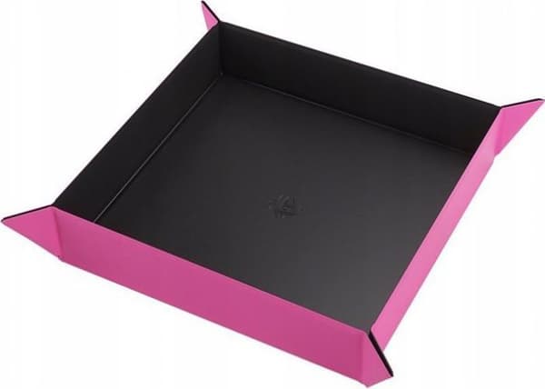 Des - tärningsspel Gamegenic - 2015559 - : Magnetisk tärningsbräda - Fyrkantig - Svart/Rosa