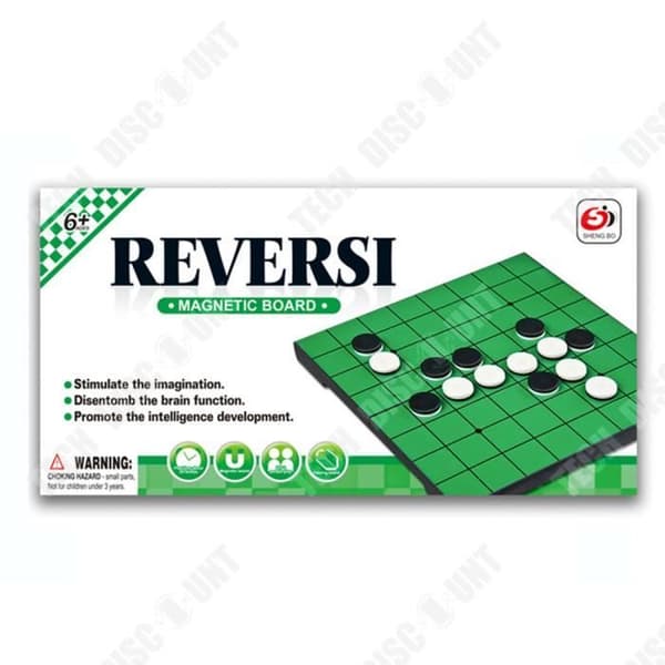 TD® Engelsk version af brætspillet Go i sort og hvidt Farvet kasse Go sort og hvidt voksen med magnetisk spillebræt