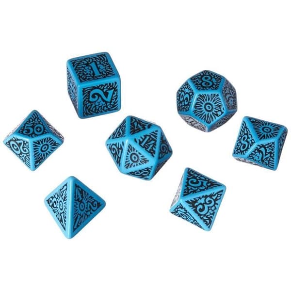 Q-Workshop QWOCTA08 Call of Cthulhu The Outer Gods Azathoth Dice 7 Dice Set - Q-WORKSHOPSCTA08
