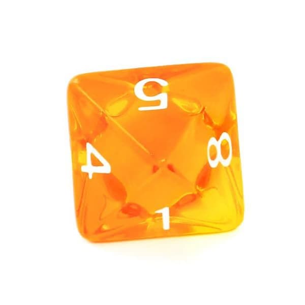 Des - Rebel-spel - TRAN/RPG/ORA - RPG-spel - Crystal - Orange