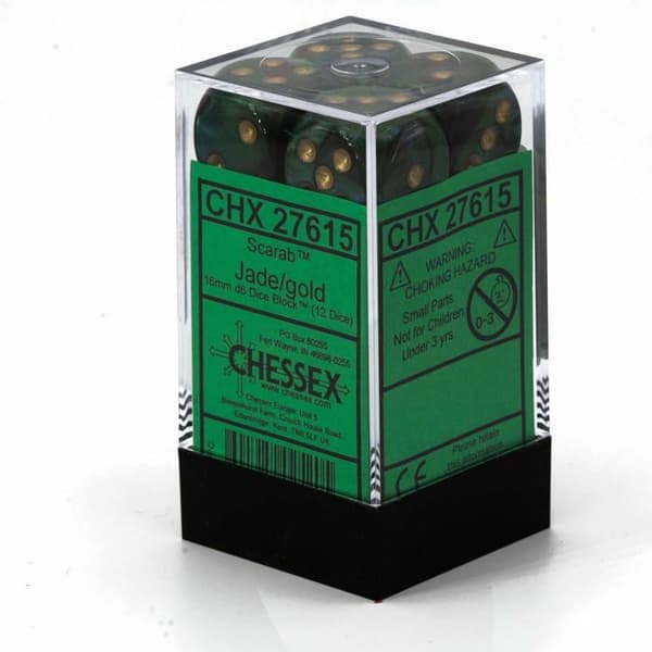 Des - spel av tärningar Chessex - CHX27615