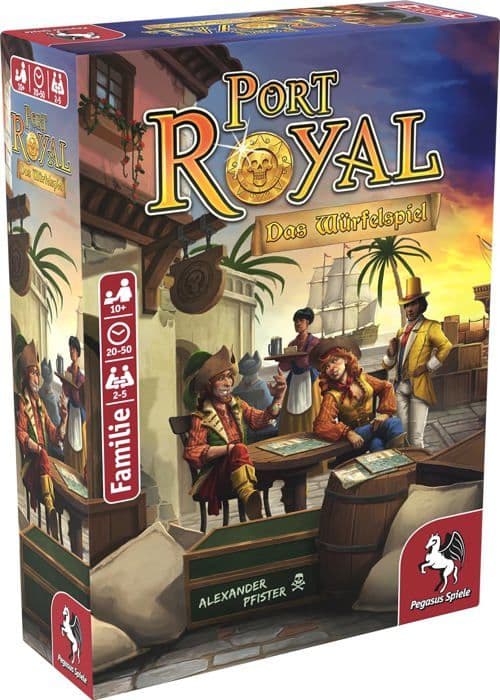 Des - tärningsspel Pegasus spiele - 51247G - Port Royal - Tärningsspelet