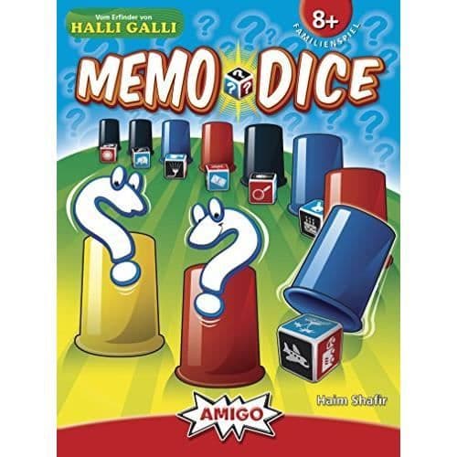 Amigo Spiel + Freizeit Amigo Game + Fritidsbatterier Memo Dice - 01759