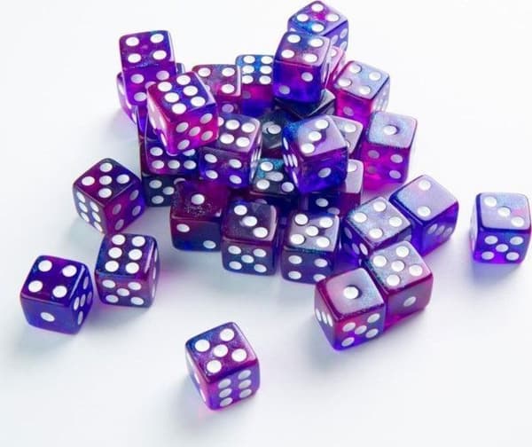 Des - tärningsspel Gamegenic - 2013389 - : Serie Galaxy - Tärningsspel D6 (12 mm) - Nebulosa