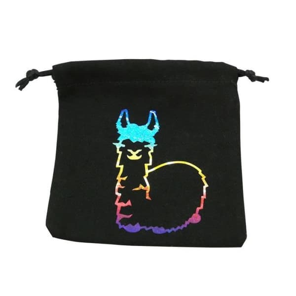 Tärningsspel - Q WORKSHOP - FABULOUS LLAMA SAC A DES RAINBOW BLLA101 - hög kvalitet - för rollspel