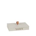 Pikkukuva 1 / 3: Yatzy spel i Trälåda Vitt 13x20 cm