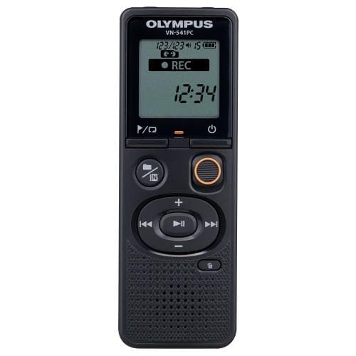 Olympus VN-541PC with alkaline battery, Black, microUSB cable