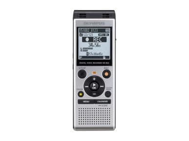 Olympus WS-852 + TP-8 Telephone Pickup Audio Recorder with MP3 Player, MicroSD card, 4 GB memory, Battery: 2 x AAA