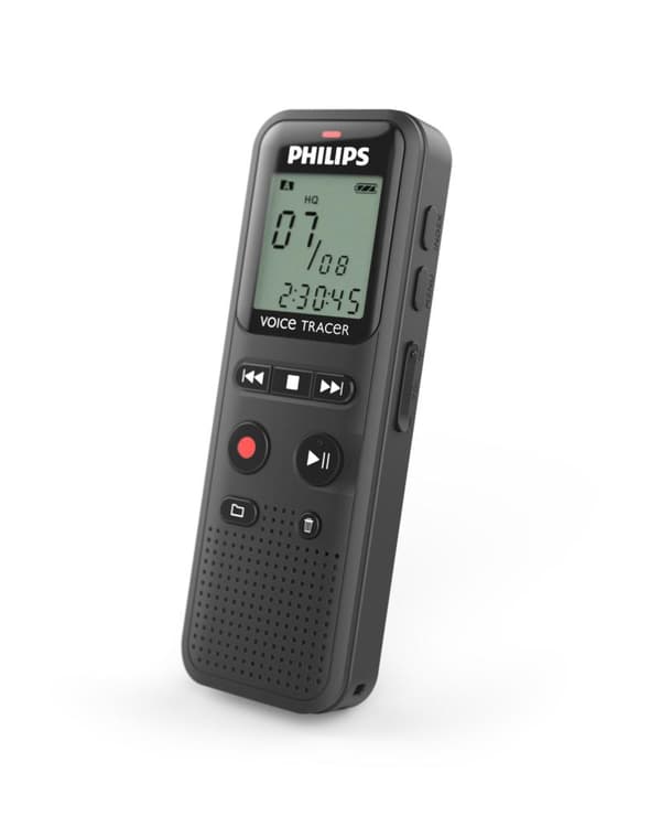 Philips DVT1160 VoiceTrace-lydoptager - memooptager/diktafon