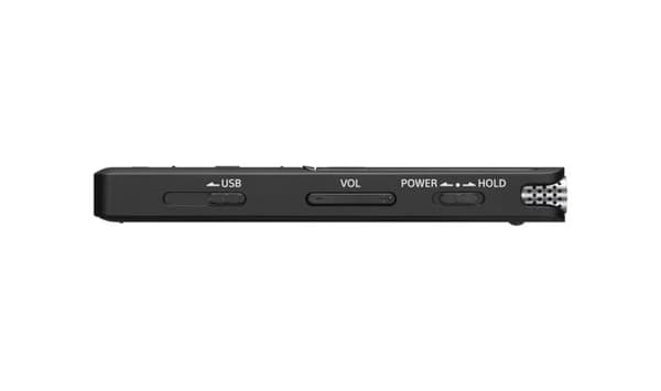 Sony ICD-UX570 - Digitaalinen ääninauhuri - 4GB -Musta