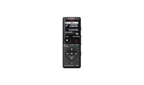 Sony ICD-UX570 - Digitaalinen ääninauhuri - 4GB -Musta
