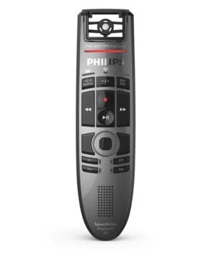 Philips SpeechMike trådløs dikteringsmikrofon SPM4000 | Mikrofon i studiekvalitet, berøringssensor, dockingstation, tabsfri taleteknologi