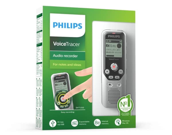 Philips DVT1250 memo-optager