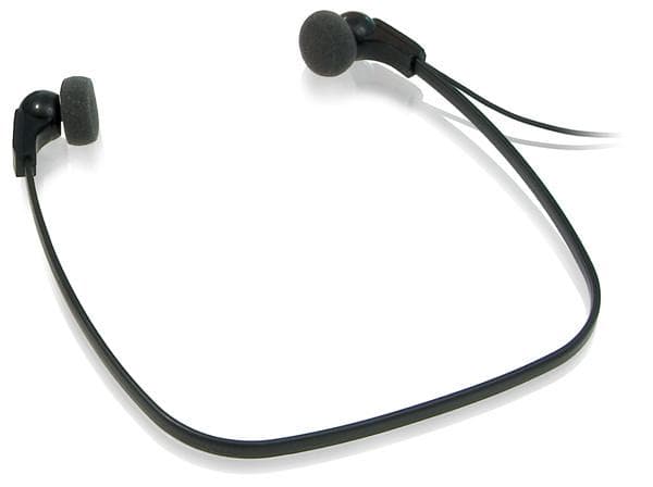 Philips LFH0334 Sorte Intraaural-hovedtelefoner under hagen