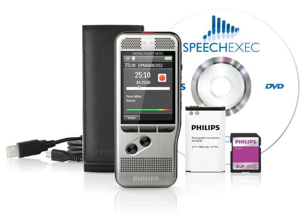 Dikteringsmaskine Philips PocketMemo DPM6000