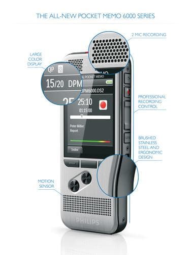 Dikteringsmaskine Philips PocketMemo DPM6000