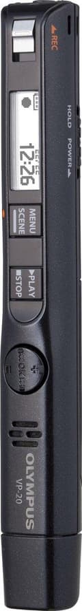 Pikkukuva 1 / 6: Olympus VP-20 Musta Sisäinen muisti Musta