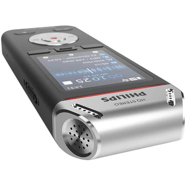 Philips DVT2110 VoiceTracer Äänitallennin musta/hopea