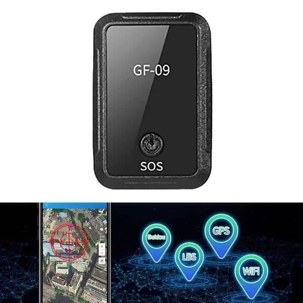 Micro spion Tracker GPS snitch lyssnar live positionsavläsning
