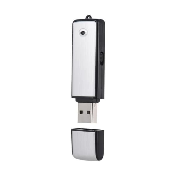 Aibecy 8GB digital röstinspelare USB-minne Spy Recorder Flash Drive Digital 18 timmars inspelning Uppladdningsbar för-71