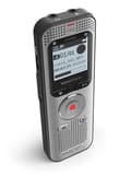 Pikkukuva 5 / 8: Philips Voice Tracer DVT2050 - ääninauhuri - 8 Gt - alumiininen vaalea hopea metallinen etuosa ja musta