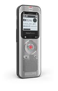 Pikkukuva 2 / 8: Philips Voice Tracer DVT2050 - ääninauhuri - 8 Gt - alumiininen vaalea hopea metallinen etuosa ja musta