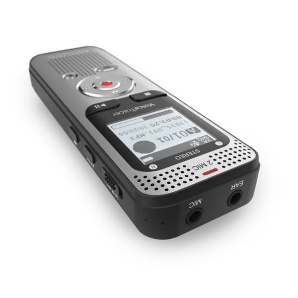 Philips DVT2015 Lydoptager inkl. Sembly - Stereo MP3/PCM - Sembly tale-til-tekst cloud-software/talegenkendelse - 8 GB - USB