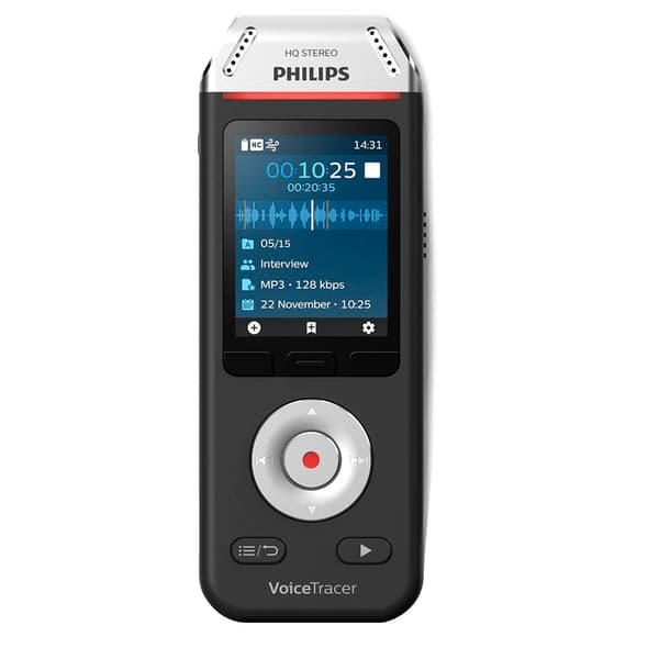 Philips Stemme Optager Dvt 2110 Sort