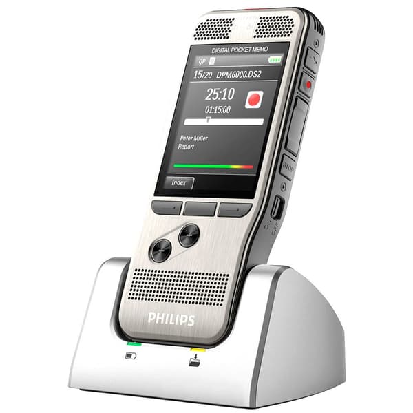 Philips Röstinspelare Dpm 6000/02 Grå