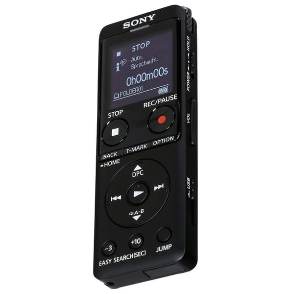 Sony Röstinspelare Icd-ux570b Svart