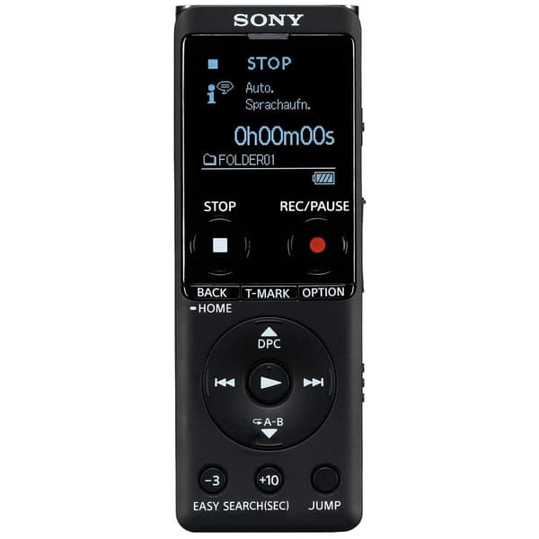 Sony Röstinspelare Icd-ux570b Svart