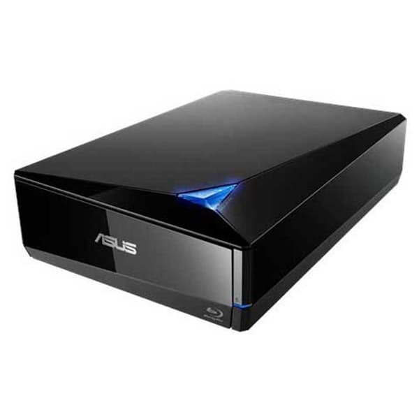 Asus Blu-ray-videotallennin Bw-16d1x-u Hopeinen musta