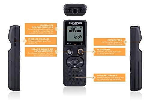 Olympus VN-541PC - Optager - 94,2 min (V420040BE000)