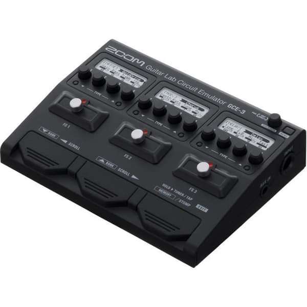 Zoom 9545294496001 GCE-3 Digitalt ljudgränssnitt - omedelbar tillgång till dussintals effekter (distortion, överväxling, utjämning, co