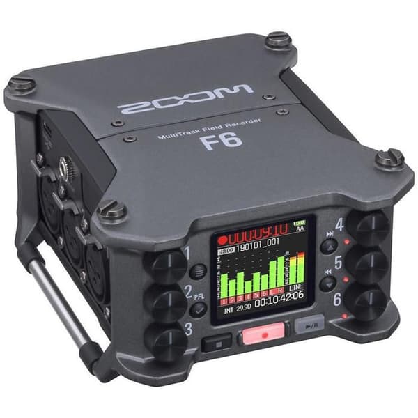ZOOM F 6 Broascast flerspårsinspelare