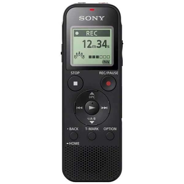 Digital diktafon - Sony - ICD-PX470 - 4 GB - Högkvalitativ inspelning - Micro SD-kortplats