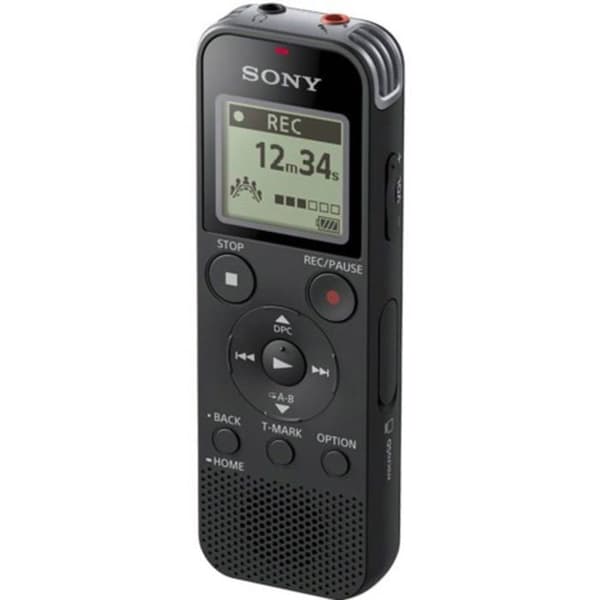 Digital diktafon - Sony - ICD-PX470 - 4 GB - Högkvalitativ inspelning - Micro SD-kortplats