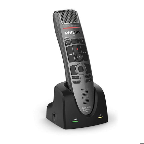 Trådlös mikrofon - PHILIPS - SMP4000 SpeechMike Air - Premium tryckknapp