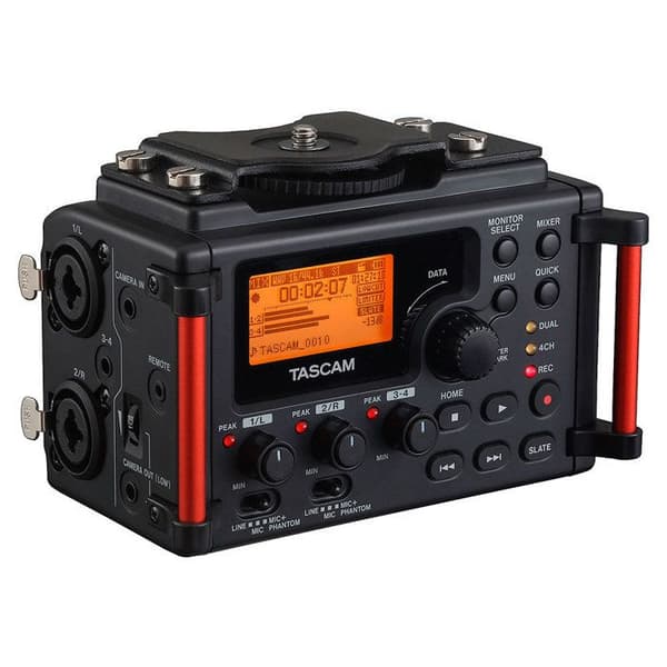 Tascam DR-60DmkII 4-kanals bärbar inspelare för DSLR