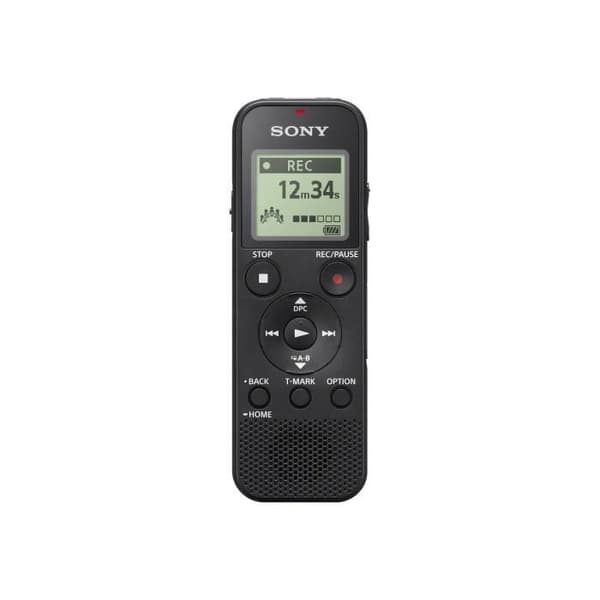 Sony ICD-PX370 röstinspelare - 4 GB - Svart - Integrerad mikrofon - Stereo - USB
