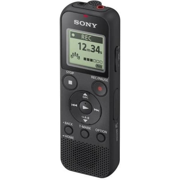 Sony ICD-PX370 röstinspelare - 4 GB - Svart - Integrerad mikrofon - Stereo - USB