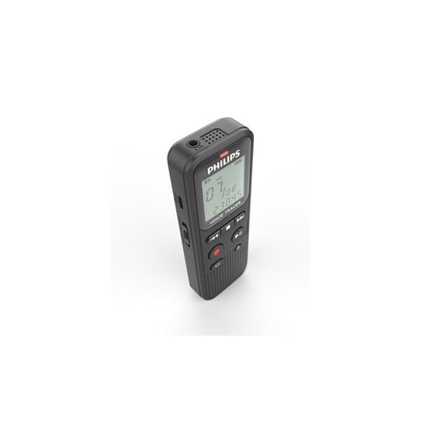 Philips VoiceTracer Audio Recorder - Mono ADPM/PCM, One Touch Recording, 8 GB, USB PC-anslutning -