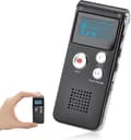 Miniatyrbild 1 av 6: Digital voice recorder - COVVY - 16 GB - MP3 player - Voice activated - Portable