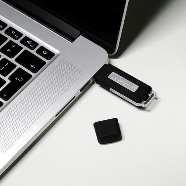 MP kraft @ Clé USB Digital Röstmikrofon Flashminne Dictaphone Inspelare 8 GB
