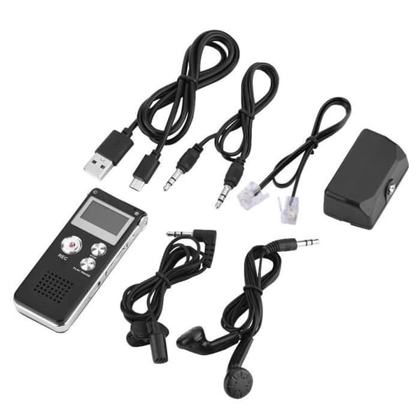 Röstinspelare - SALALIS - LCD Recording Pen - 8GB - VOR System - High Definition Recording