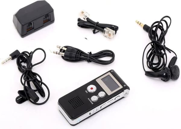 Dictaphone - MonoDeal - Digital inspelare - 8 Go - Uppladdningsbar - Bärbar