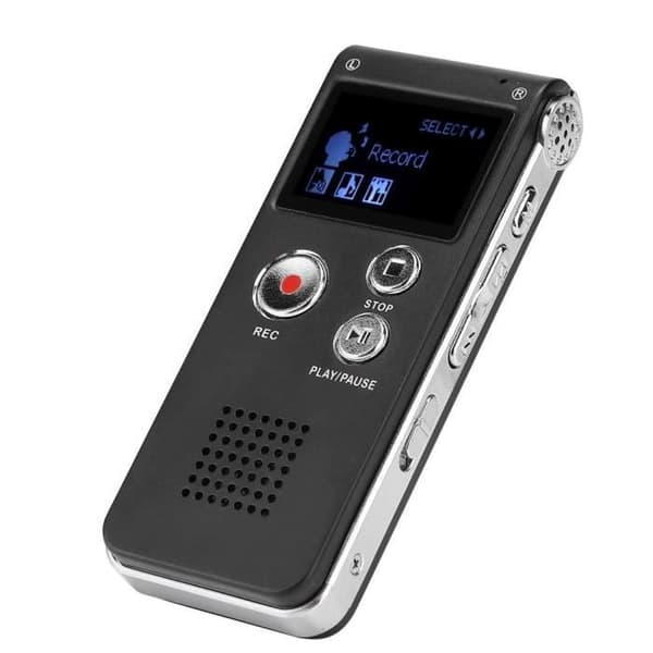 Qiilu Telefoninspelning Röstinspelning SK-012 8G ABS Röstinspelning Telefoninspelning Inspelare