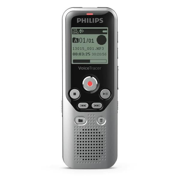 Röstinspelare - Philips - DVT1250 - 8 GB - Svart - Mörksilver