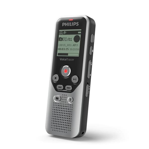 Röstinspelare - Philips - DVT1250 - 8 GB - Svart - Mörksilver